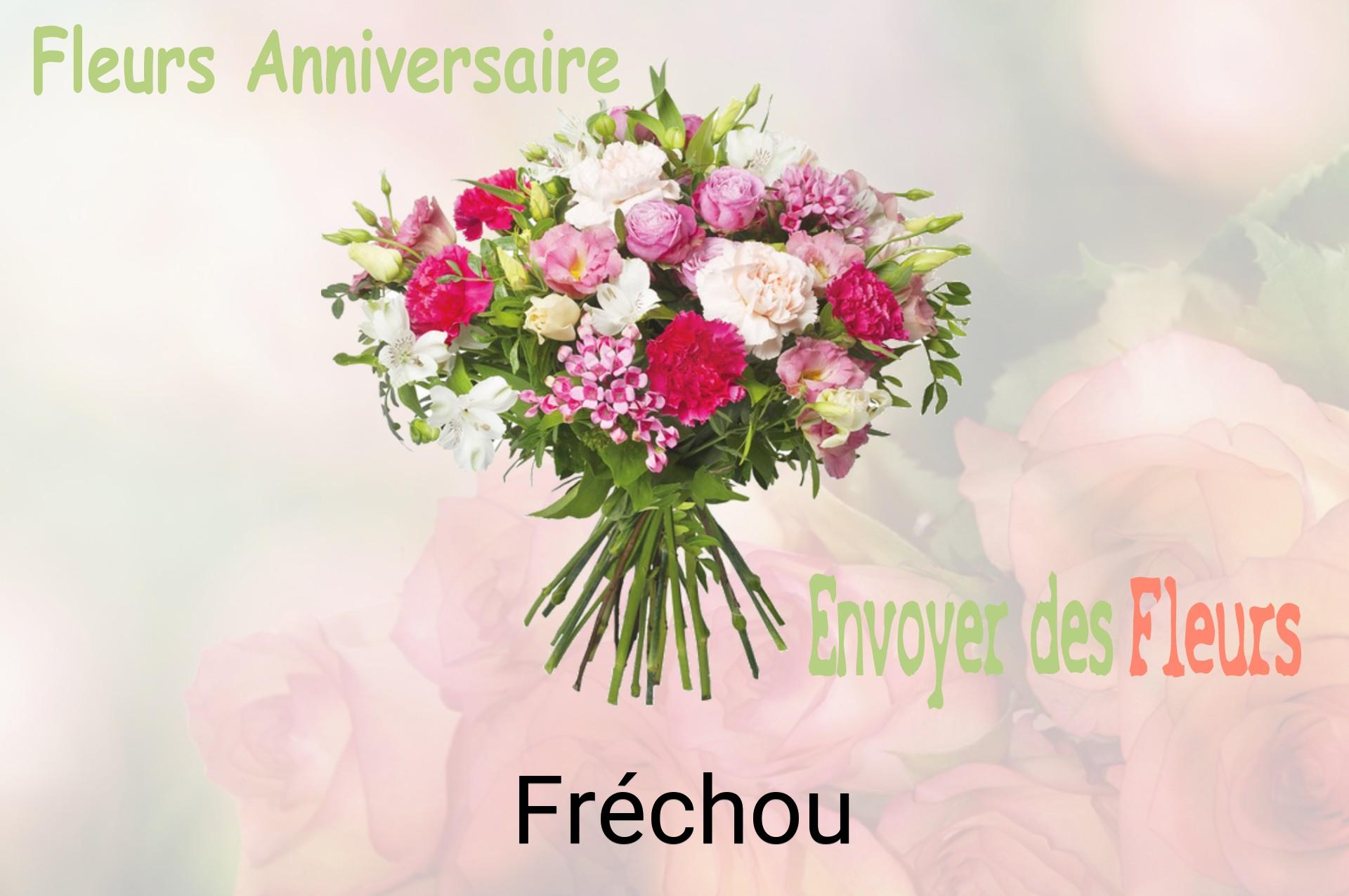 Bouquet de fleurs d’anniversaire livré à Fréchou